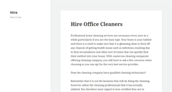 Desktop Screenshot of hire.benchmarkcleaning.com